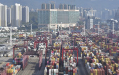 本港2月份出口貨值下跌0.8%  首兩月錄得381億元貿易逆差