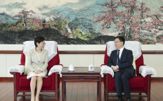 副總理韓正會見林鄭月娥及賀一誠 肯定港澳政府工作