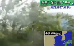 【有片】超强台风泰利掠过冲绳 1.8万户停电