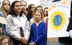 瑞典环保少女白宫外示威 吁特朗普正视全球暖化