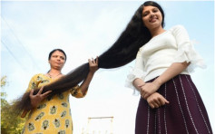 現實版長髮公主 印度少女留190厘米長髮破紀錄