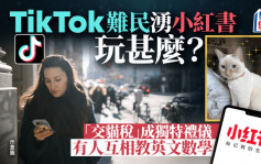 TikTok難民湧小紅書玩甚麼？ 「交貓稅」成獨特禮儀 有人互相教英文數學