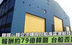 韓企員工涉向台灣洩露潛艇技術 法人代表被通緝