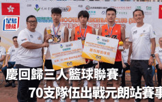 篮球｜庆回归三人篮球联赛  70支队伍出战元朗站赛事