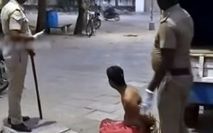 印度隔离男子疑精神失常 裸跑出街咬死老妇