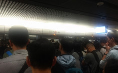 港鐵荃灣綫一度延誤 太子站逼爆半個月台