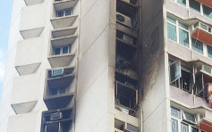 馬鞍山恆月樓單位起火冒濃煙 居民疏散