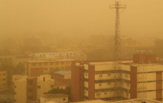埃及沙尘暴吞噬苏彝士运河  「沙墙」画面如世界末日