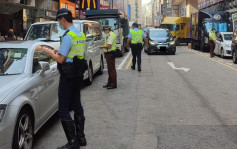西九龍交通日針對違例行人司機 拖走32部嚴重阻塞車輛