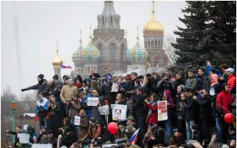 俄反貪腐示威遍全國　莫斯科933人被捕
