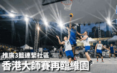 三人籃球｜香港大師賽再臨維園 強化推廣連繫社區