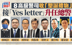 警隊派Yes Letter 8高級警司收「聖誕禮物」 何振東梁仲文晉升總警司