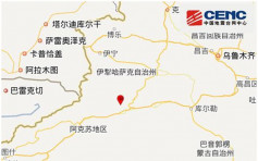 新疆拜城县发生3.4级地震