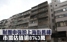 旧楼强拍｜财团申强拍上海街旧楼 市场估值逾8743万