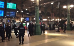 法警疏散巴黎火車北站旅客封站　追尋3危險人物下落