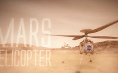 美擬送壘球大小直升機上火星