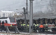 奧地利兩列火車擦撞 釀1死22傷