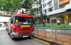 葵芳邨单位手提风扇叉电器起火 母女逃出消防救熄无人伤