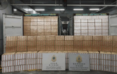 海关破两海运走私烟案 日本台湾抵港货柜检$5900万私烟