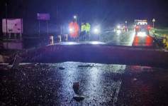 青海暴雨｜洪水沖毀暗渠致路陷  6人遇難