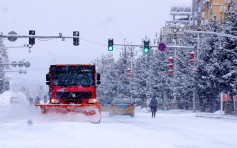 黑龍江漠河迎來首場春雪 積雪達10厘米