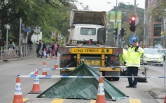 過路老婦捱拖頭車撞　當場喪命