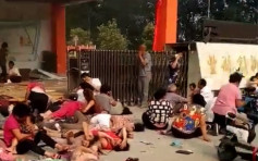 江蘇幼園外攤檔爆炸　增至8死65傷