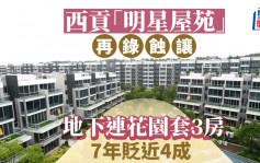 西貢「明星屋苑」傲瀧再錄蝕讓  地下連花園套3房1138萬沽 7年貶近4成