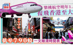 日本自由行｜樂桃航空明年1.21復飛香港往來大阪 單程票790元起 早機去晚機返（附時間表）