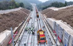 北上消費︱梅龍高鐵全線鋪軌預下半年通車   梅州到香港僅1.75小時