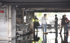 【停車場縱火】景林邨停車場26車遭焚毀 重案組傍晚拘3人