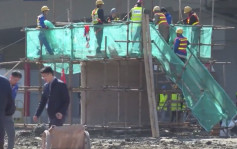 廣州地陷逾56小時家屬不滿現場回填 官方：塌陷非因鑽掘機施工