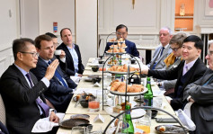 陳茂波訪問法國 鼓勵企業來港投資 推廣大灣區機遇