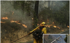 加州山火增至36死 疑電線桿倒塌肇禍　