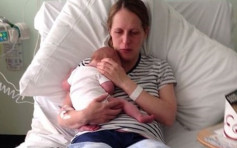 英媽生女用力過度 兩周後暈倒送院被揭患中風