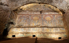 罗马斗兽场附近发现2000年前古罗马豪宅  内藏珍贵马赛克壁画