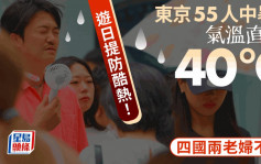 游日注意｜热浪攻陷东京55人中暑  静冈录40°C高温创今年首例