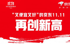 京東雙11購物用戶增逾20% 採銷直播訂單升3.8倍