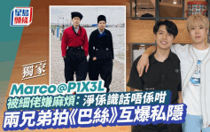 Marco@P1X3L被细佬嫌麻烦：净系识话唔系咁  两兄弟拍《巴丝》互爆私隐丨独家