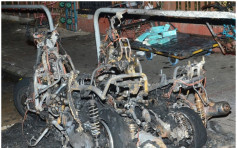 上水8輛電單車遭焚毀　疑為連續縱火案