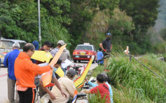 女子清水灣行山「中頭獎」 遭遙控滑翔機撞傷送院