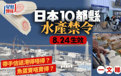 日本核廢水｜港府禁令8.24生效 限制食品種類一文睇清 轉贈、代購會否違法？