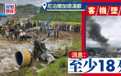 尼泊爾加德滿都客機墜毀傳18死 機長成唯一生還者