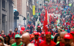 不滿政府抗通脹不力 比利時7萬人首都示威