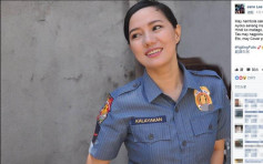 菲律宾最美女警　照片红爆网fb4.7万人追随