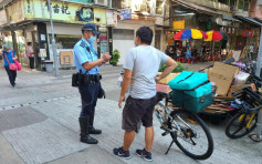警方接連3日打擊元朗區單車違法事項 發出66張傳票
