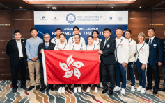 杭州亞運︱高球港隊7人代表團出征授旗  高協：零的突破最好機會