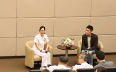 维港会：马浚伟出席医院健康讲座 为医护人员打气