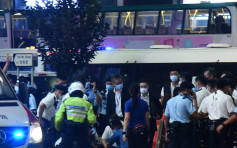 銅鑼灣警員遇襲蕭澤頤到場了解 警方嚴厲譴責暴力行為