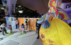 香港夜缤纷︱观塘海滨夜市售卖手作为主  入夜后人流不俗